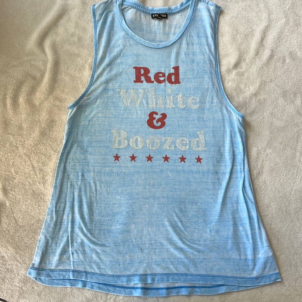 Express Women’s graphic tank size S